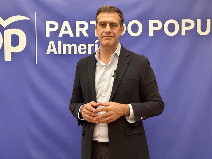 El senador del PP de Almería, Miguel Ángel Castellón.