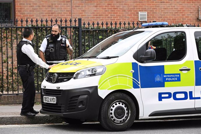 Despliegue policial en Londres