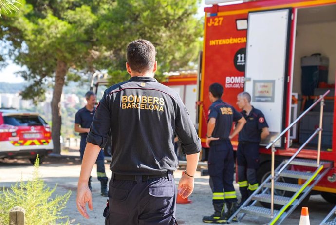 Los bomberos en campaña de prevención