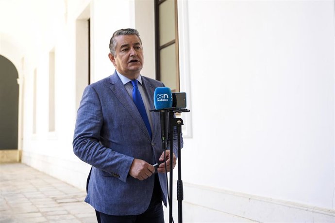 El consejero de Presidencia, Antonio Sanz, en una imagen de archivo.