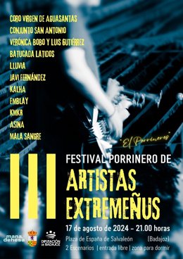Cartel del Festival Porrinero