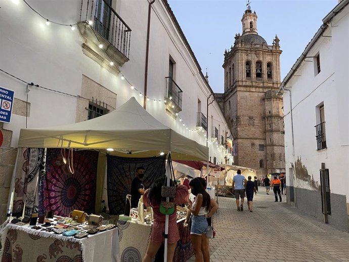 Imagen de archivo del Mercado de las Velas de Coria