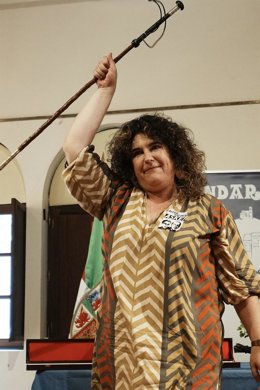 Archivo - La alcaldesa de OIndarroa, Urtza Alkorta, al tomar posesión