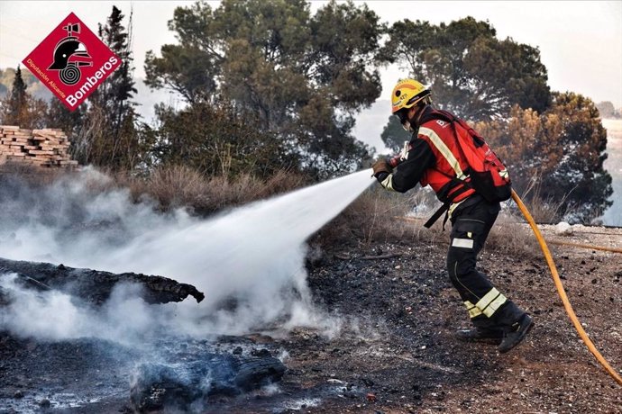 Incendio forestal de Benidorm