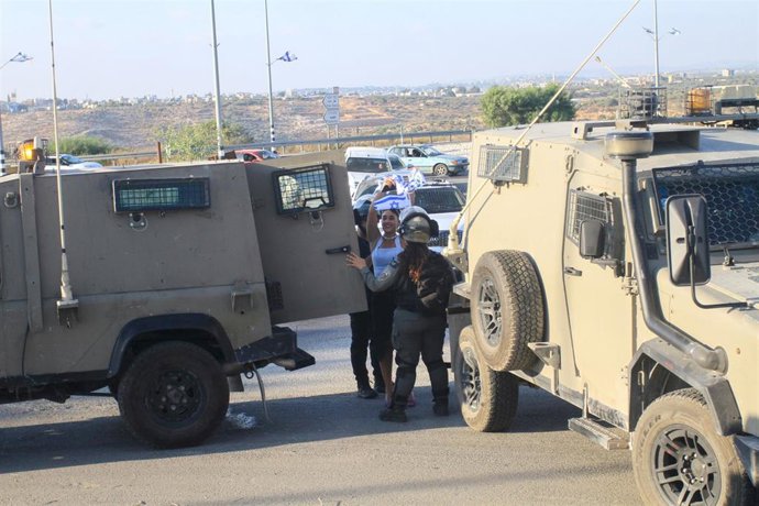 Archivo - Militares israelíes en Qalqilia, Cisjordania (archivo)