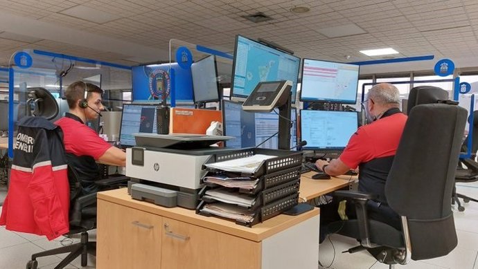 Sala Operativa del 112 Canarias