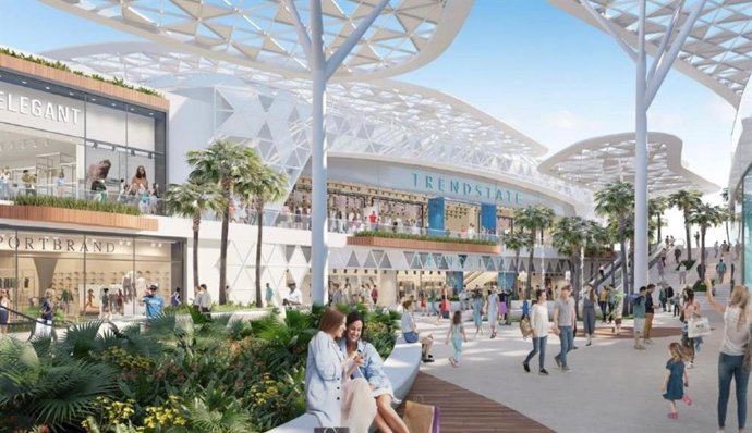 El proyecto de un futuro centro comercial