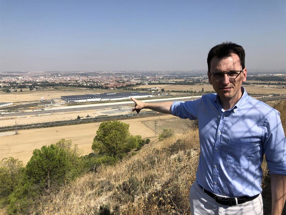 El portavoz del Grupo Municipal Socialista, Pedro Herrero.