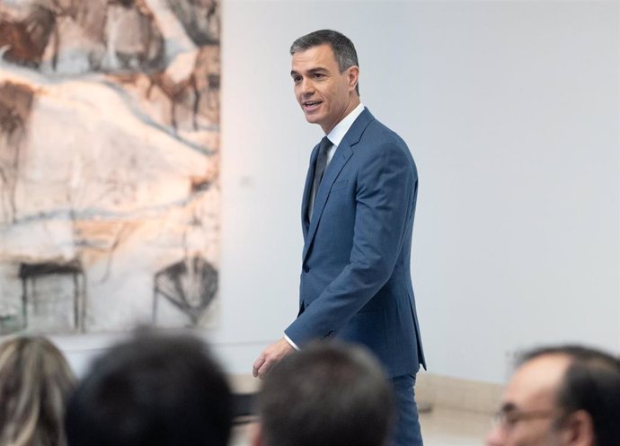 El presidente del Gobierno, Pedro Sánchez. 