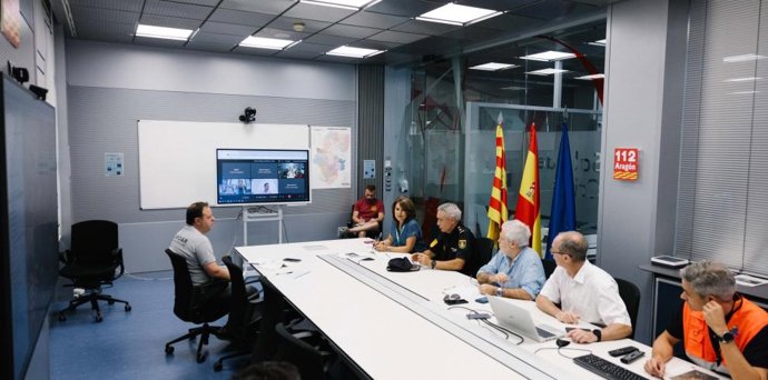 Reunión del Centro de Coordinación Operativa Integrada (CECOPI).