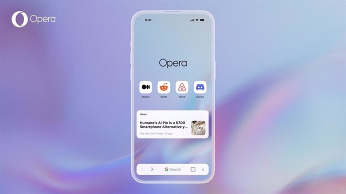 Opera One para iOS