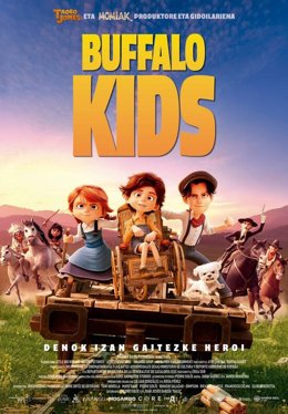 La película 'Buffalo Kids' llega este miércoles a las salas de cine de Euskadi,