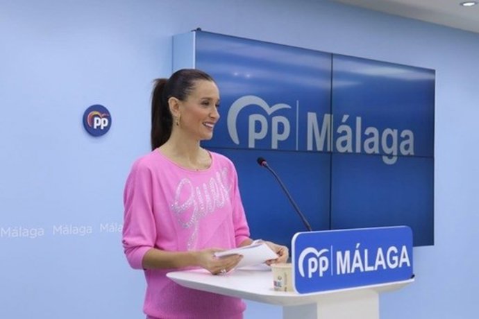 La portavoz del PP de Málaga, Elisa Pérez de Siles, en una imagen de archivo