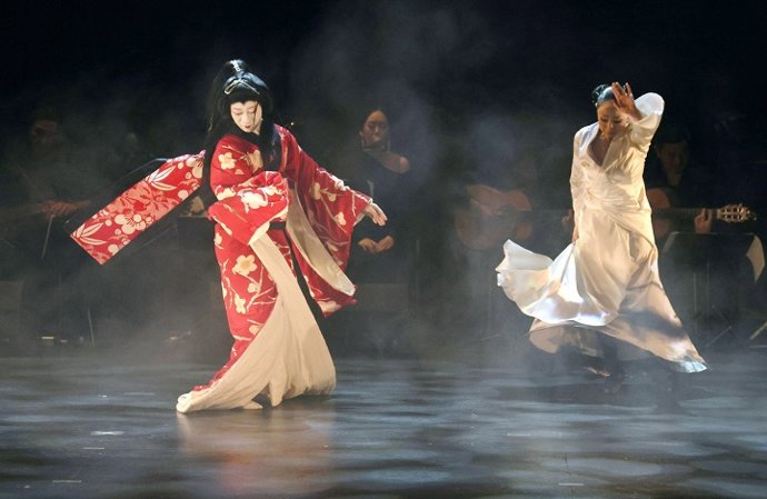 Archivo - Una escena del espectáculo 'Arte, pasión y solera'.