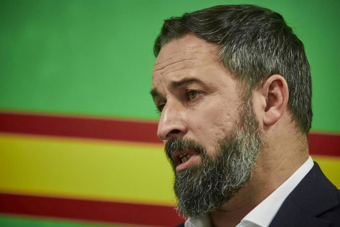 Archivo - El presidente de Vox, Santiago Abascal.