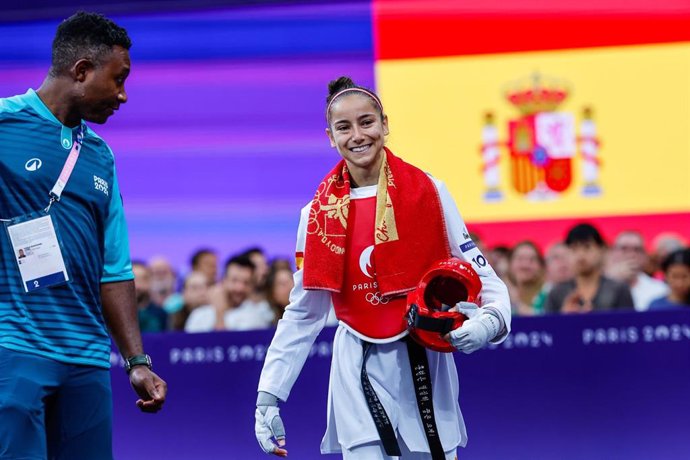 Adriana Cerezo durante los Juegos Olímpicos de París