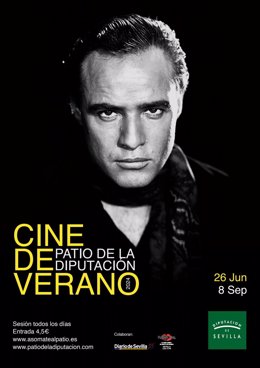 Cartel de la nueva edición del Cine de  Verano de la Diputación de Sevilla