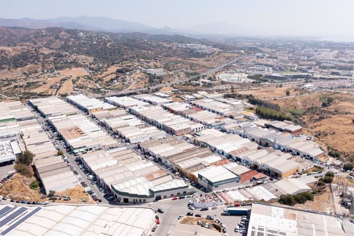 Vistas del polígono industrial de Estepona en una imagen de archivo