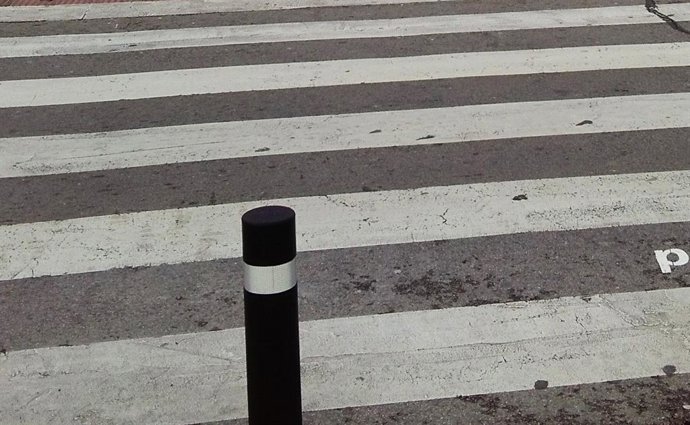 Archivo - Un paso de peatones