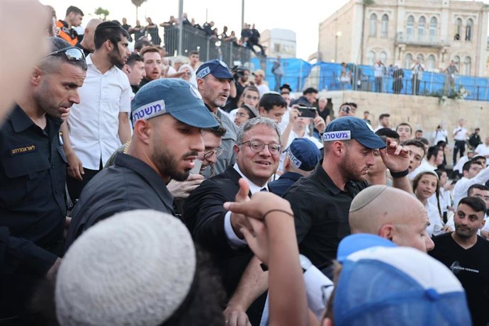 Archivo - El ministro de Seguridad Nacional de Israel, Itamar Ben Gvir.