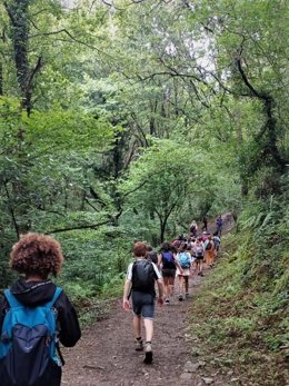 Campamento en Ondarroa.