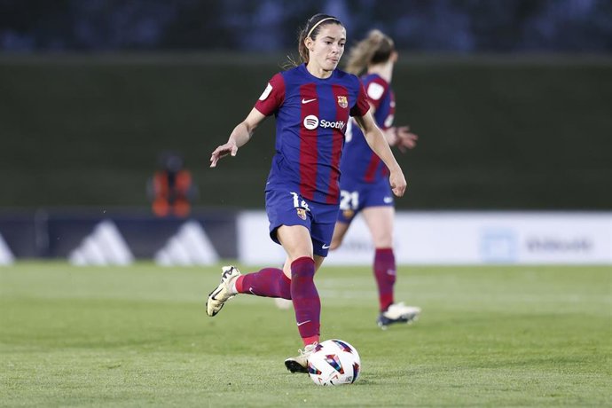 Archivo - Aitana Bonmatí, durante un partido con el FC Barcelona.