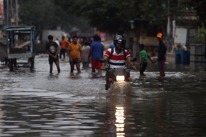 Archivo - Tormentas en India, a 2 de noviembre de 2022. 