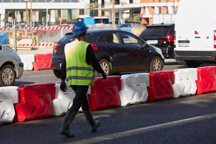 Obreros trabajando 