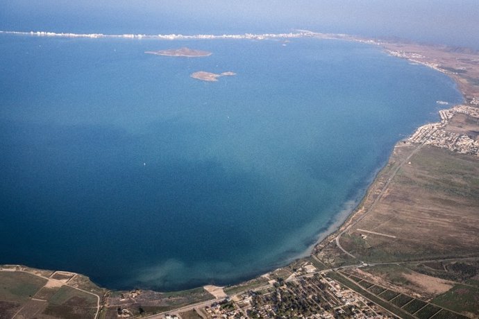 Imagen aérea del Mar Menor