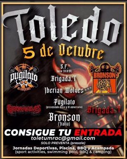 Cartel del concierto.