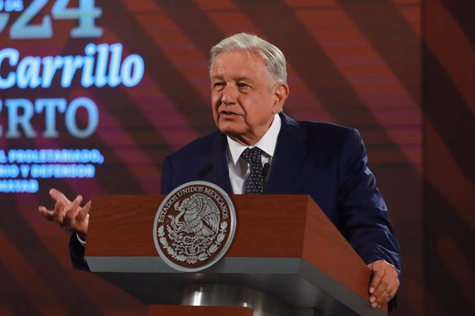 Andrés Manuel López Obrador, presidente de México.