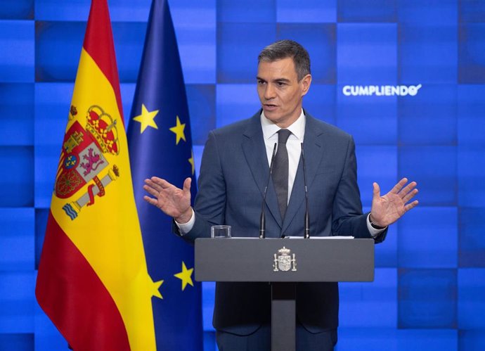 El presidente del Gobierno, Pedro Sánchez.