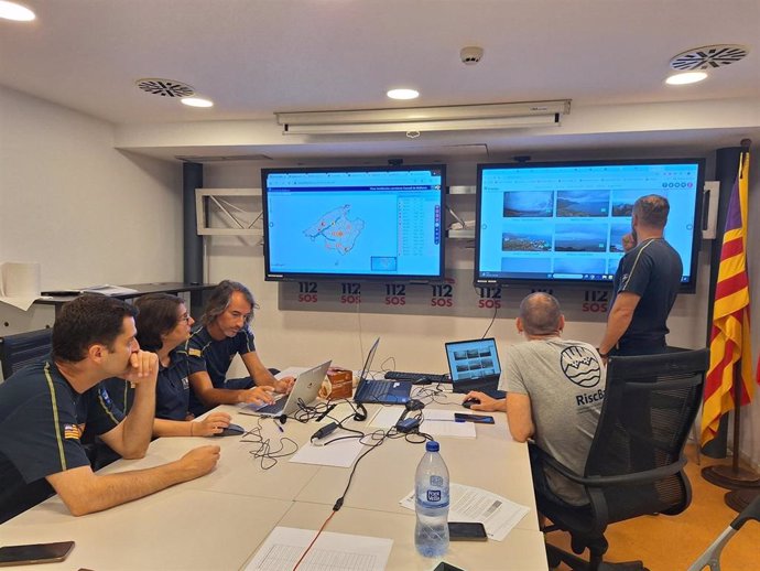 Sala de control de Emergencias de Baleares