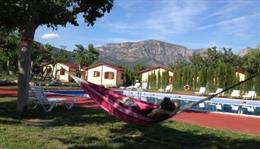 Camping en Isábena (Huesca).