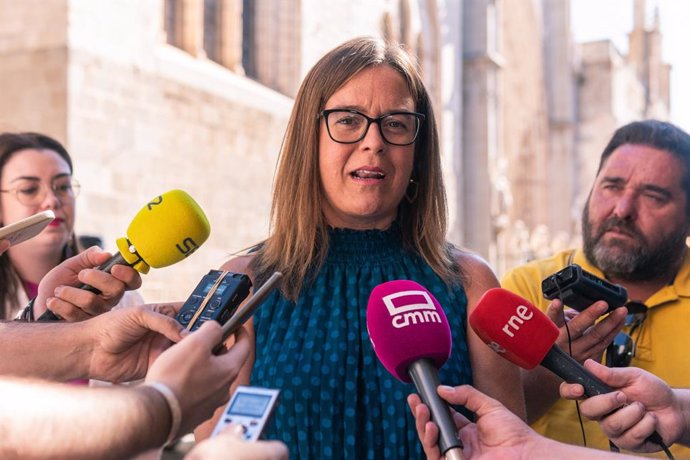 La portavoz del Gobierno de Castilla-La Mancha, Esther Padilla