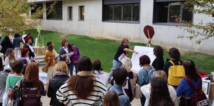 Encuentro de Patios x el Clima,en la Aragón Climate Week 2023.