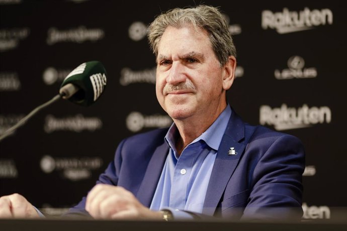 Archivo - El presidente de la ITF, David Haggerty