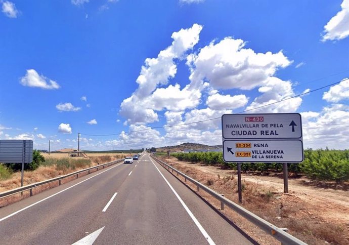 Carretera N-430.