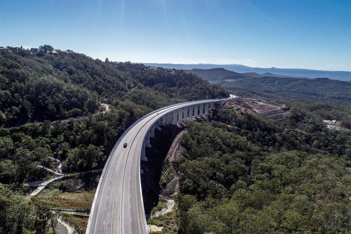 Archivo - Una autopista de Acciona