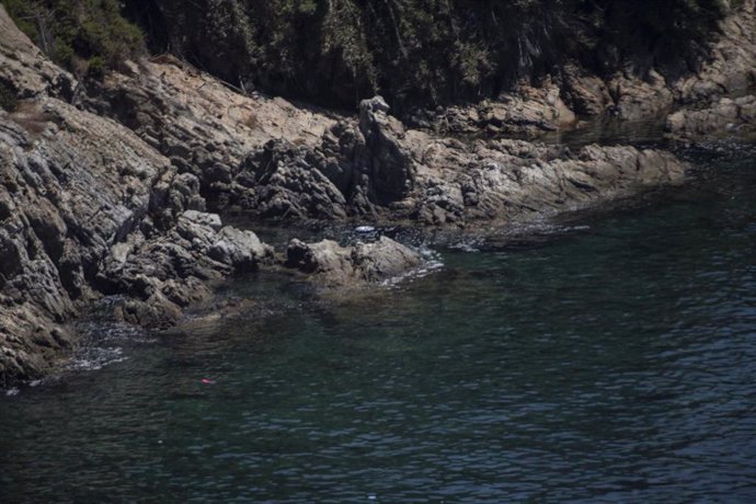 Imagen de archivo de algunos días de presión migratoria en la costa de Ceuta este mes de agosto