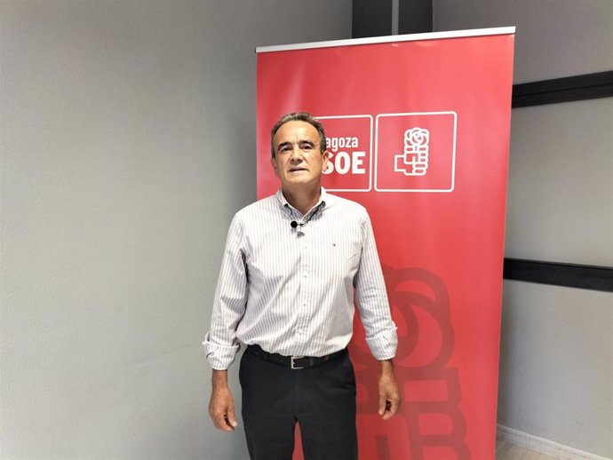 Archivo - El secretario general del PSOE Zaragoza, Juan Antonio Sánchez Quero.