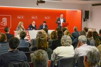 Dirigentes del PSOE de Huesca defienden "con convicción" las políticas del partido tras las críticas de Lambán