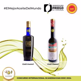 AOVEs de la DOP Priego de Córdoba premiados en un concurso internacional en Suecia.