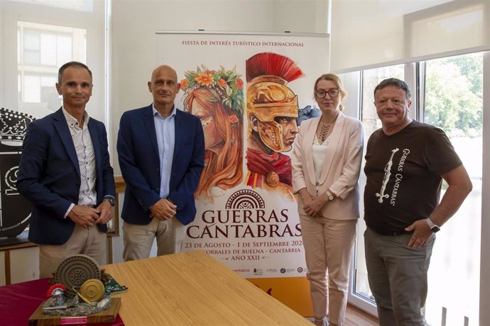 La Consejera De Cultura, Turismo Y Deporte, Eva Guillermina Fernández, Presenta La XXIII Edición De Las Guerras Cántabras