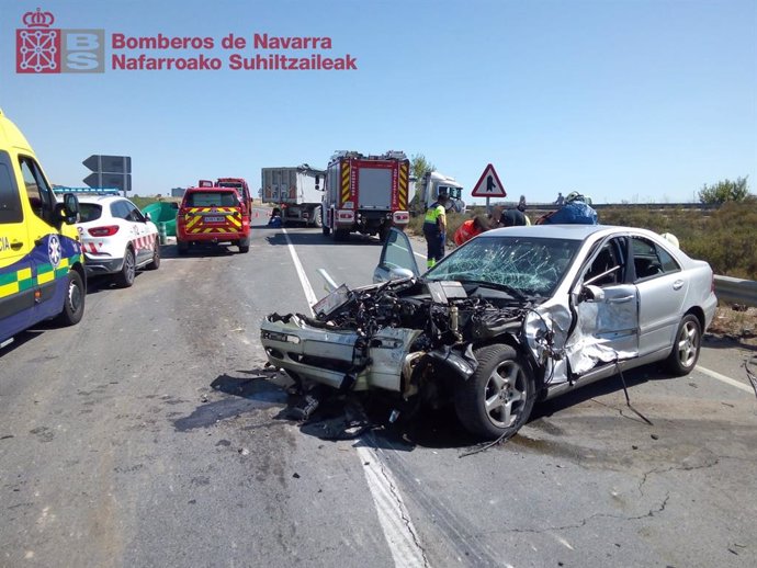 Imagen del vehículo implicado en el accidente.