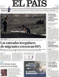Las portadas de los periódicos del sábado 17 de agosto