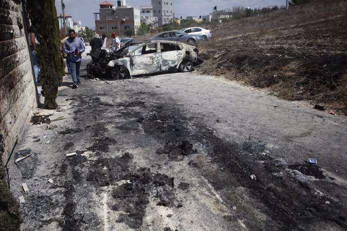 Ciudad de Nablus, en el territotio palestino de Cisjordania.