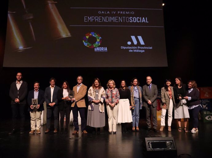 Foto de premiados en una edición anterior.