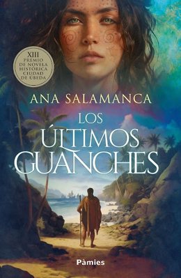 Portada de 'Los últimos guanches', obra ganadora del XIII Certamen Internacional de Novela Histórica Ciudad de Úbeda.