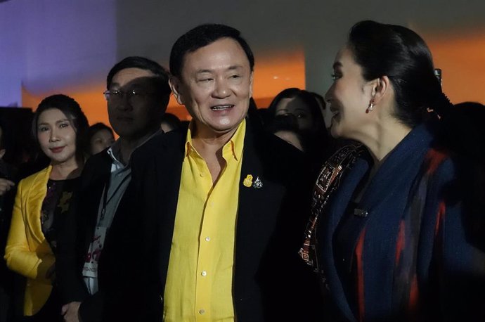 Archivo - Thaksin Shinawatra, ex primer ministro de Tailandia 